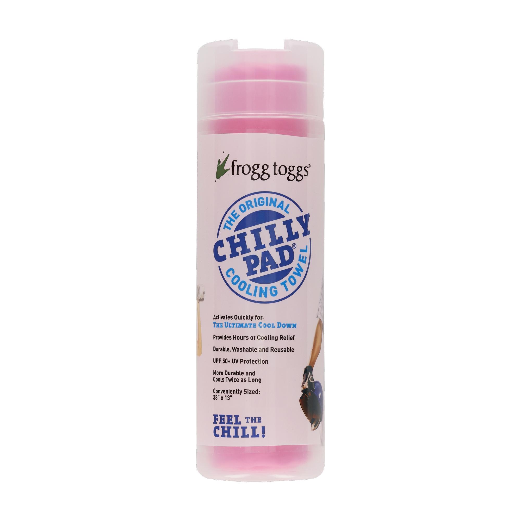 frogg toggs, Chilly Pad Cooling Towel | Hot Pink | One Size, Model# CP100-11